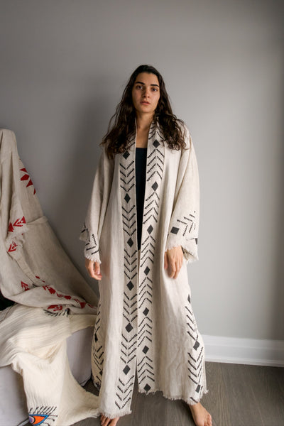 Luxury Handmade Organic Hemp Kimono