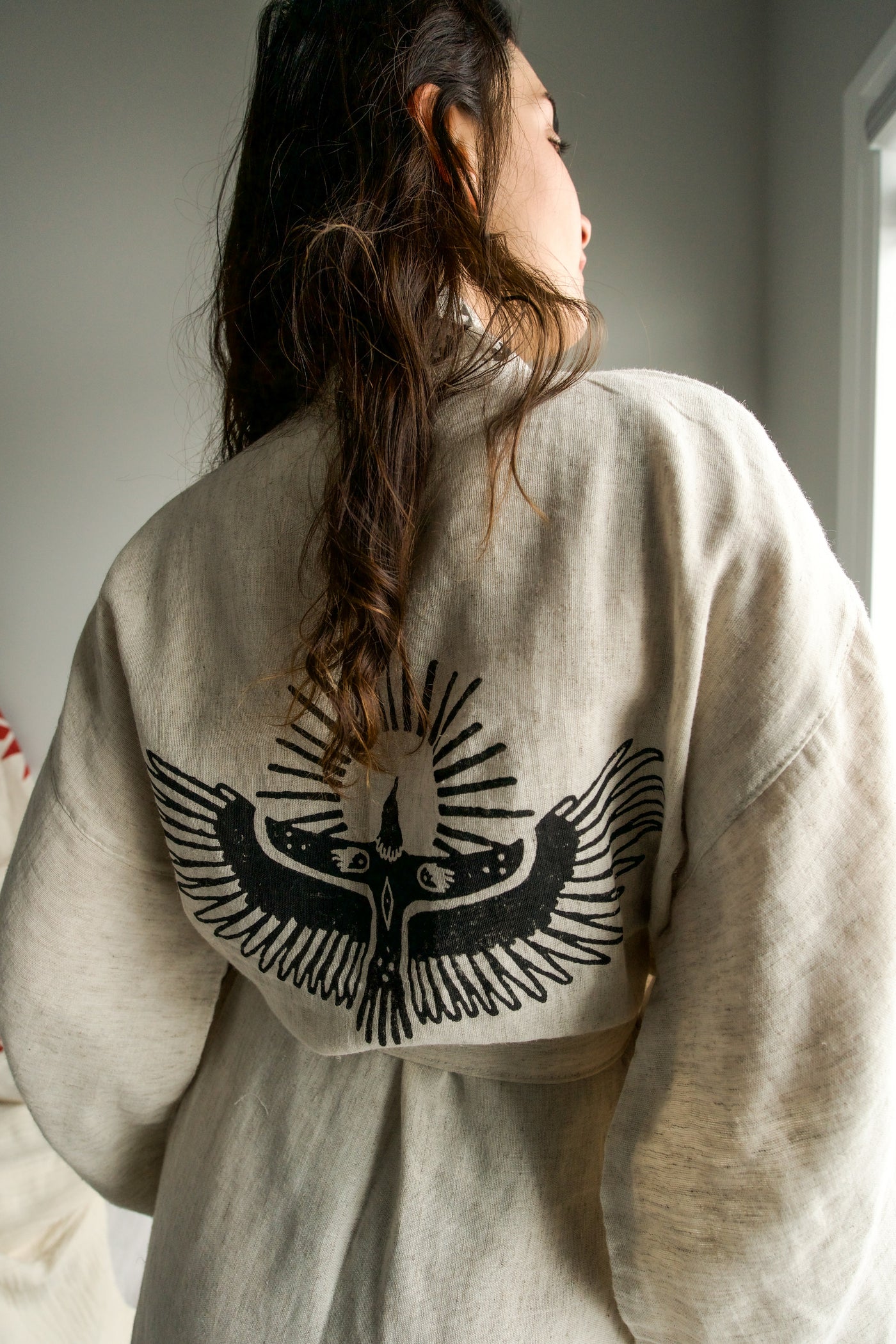 Luxury Handmade Organic Hemp Kimono