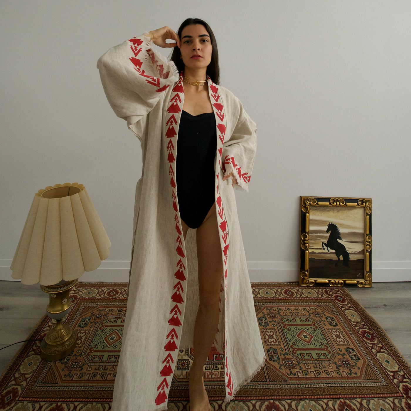 Luxury Handmade Organic Hemp Kimono