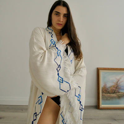 Luxury Handmade Organic Cotton Kimono