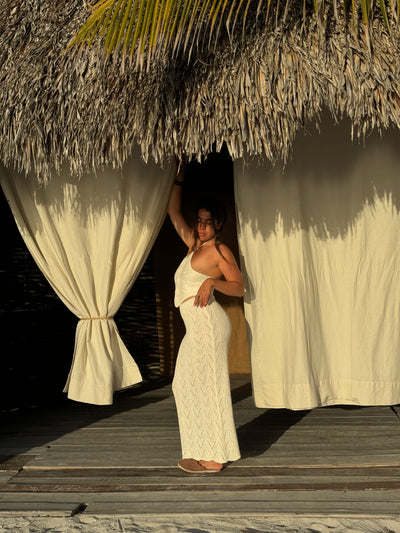 Women's Hollow Out Swimsuit Cover-Up Set