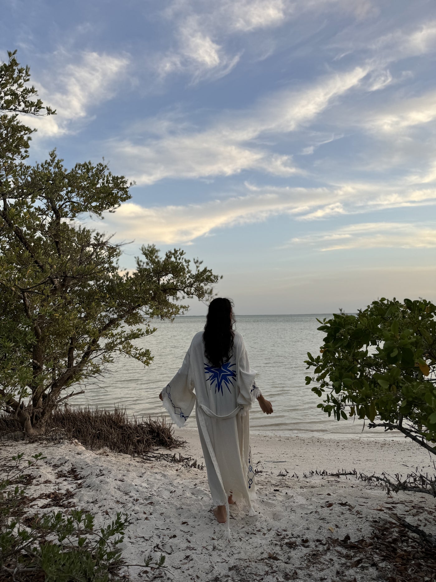 Luxury Handmade Organic Cotton Kimono
