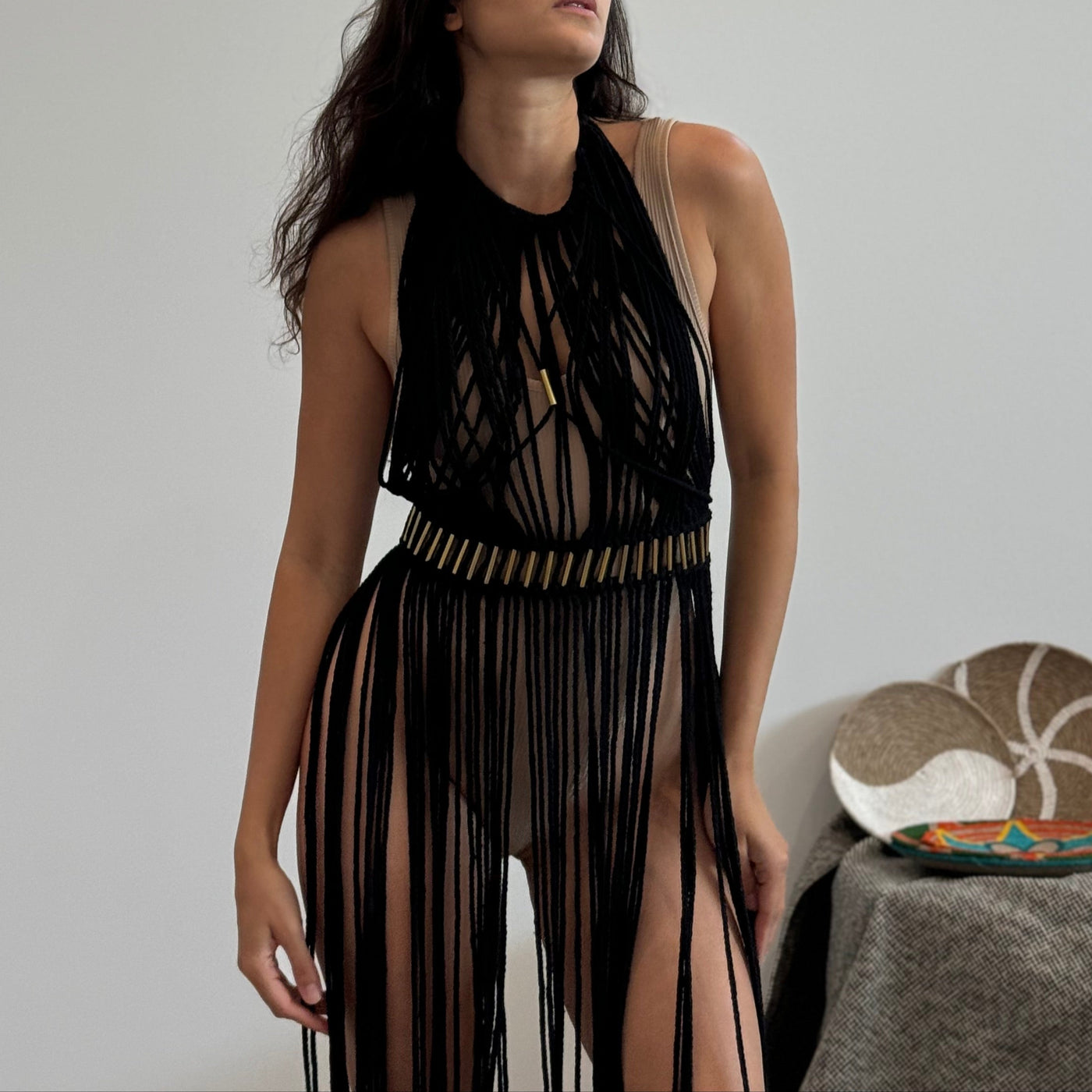 Black Coachella Festival Dress