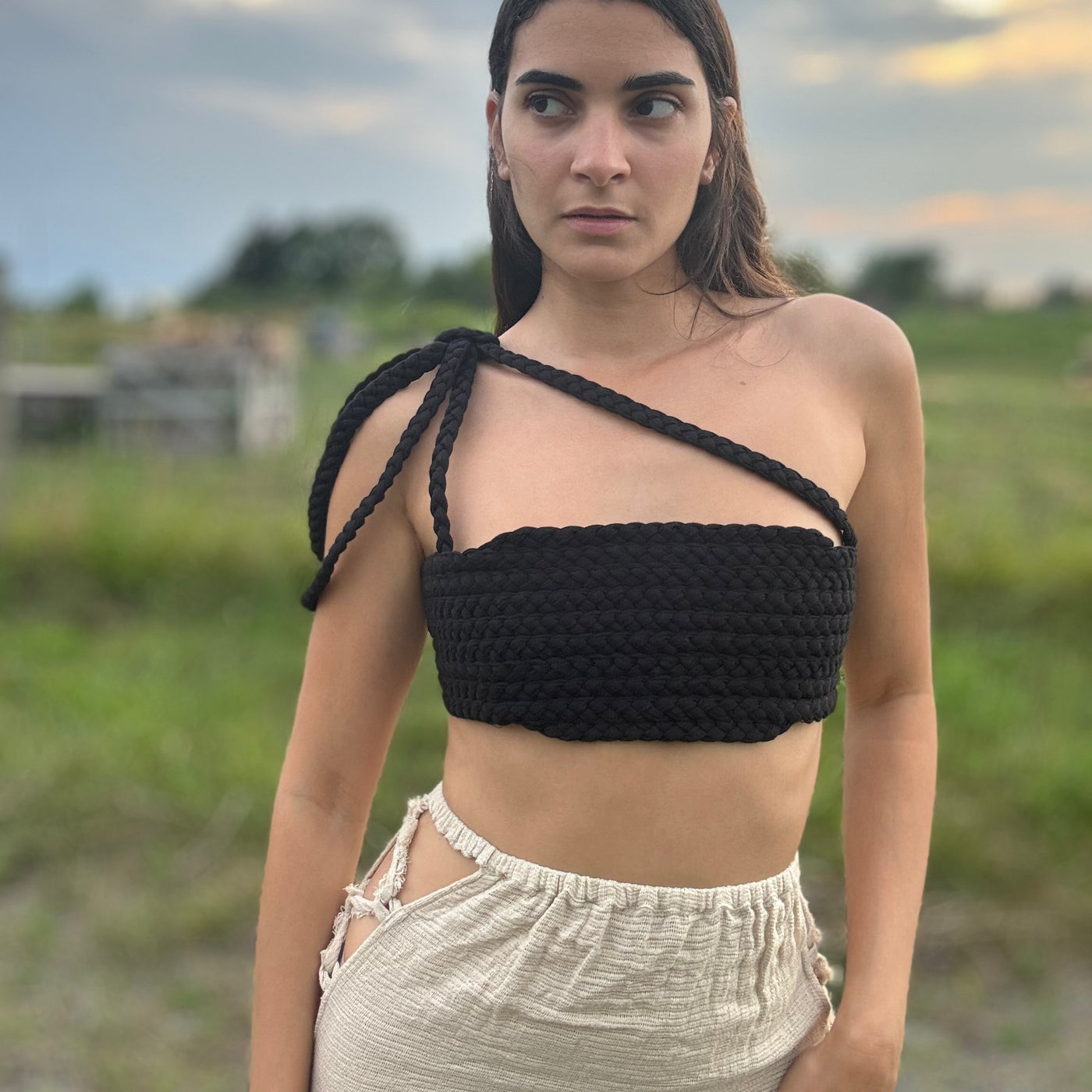 Handmade Cotton Crop Top