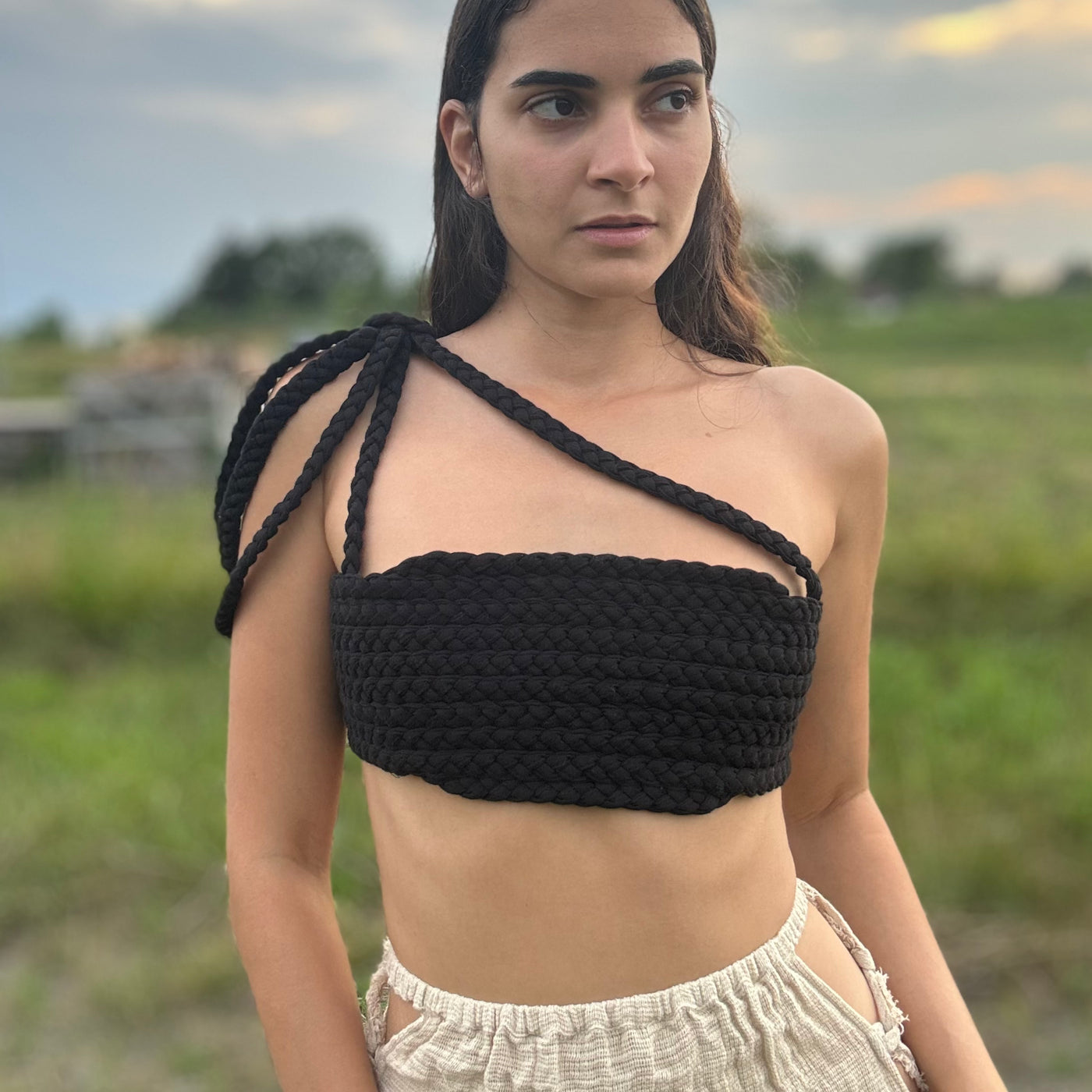 Handmade Cotton Crop Top
