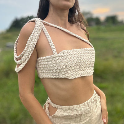Handmade Cotton Crop Top