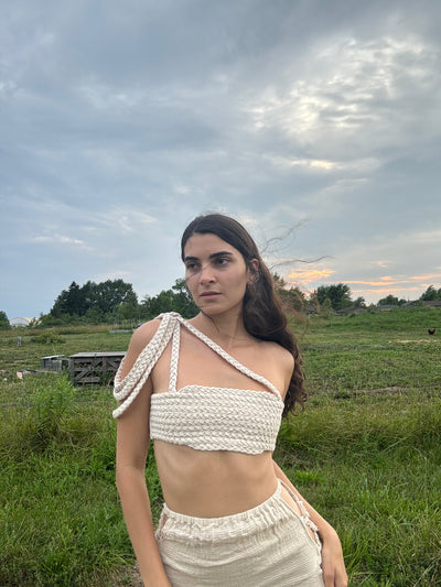 Handmade Cotton Crop Top