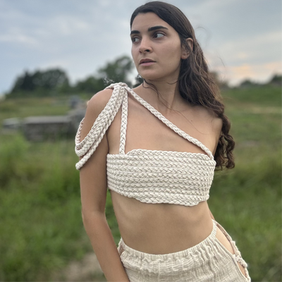 Handmade Cotton Crop Top