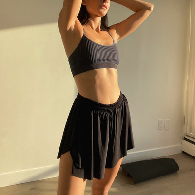 High Waisted Comfy Yoga shorts - Double Layer
